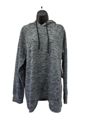 Stillwater Hoodie Pullover Heathered Gray Womens XL Shirt Athleticwear